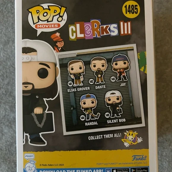 Funko Pop Clerks 2 Silent Bob Vinyl Figure - Picture 5 of 5